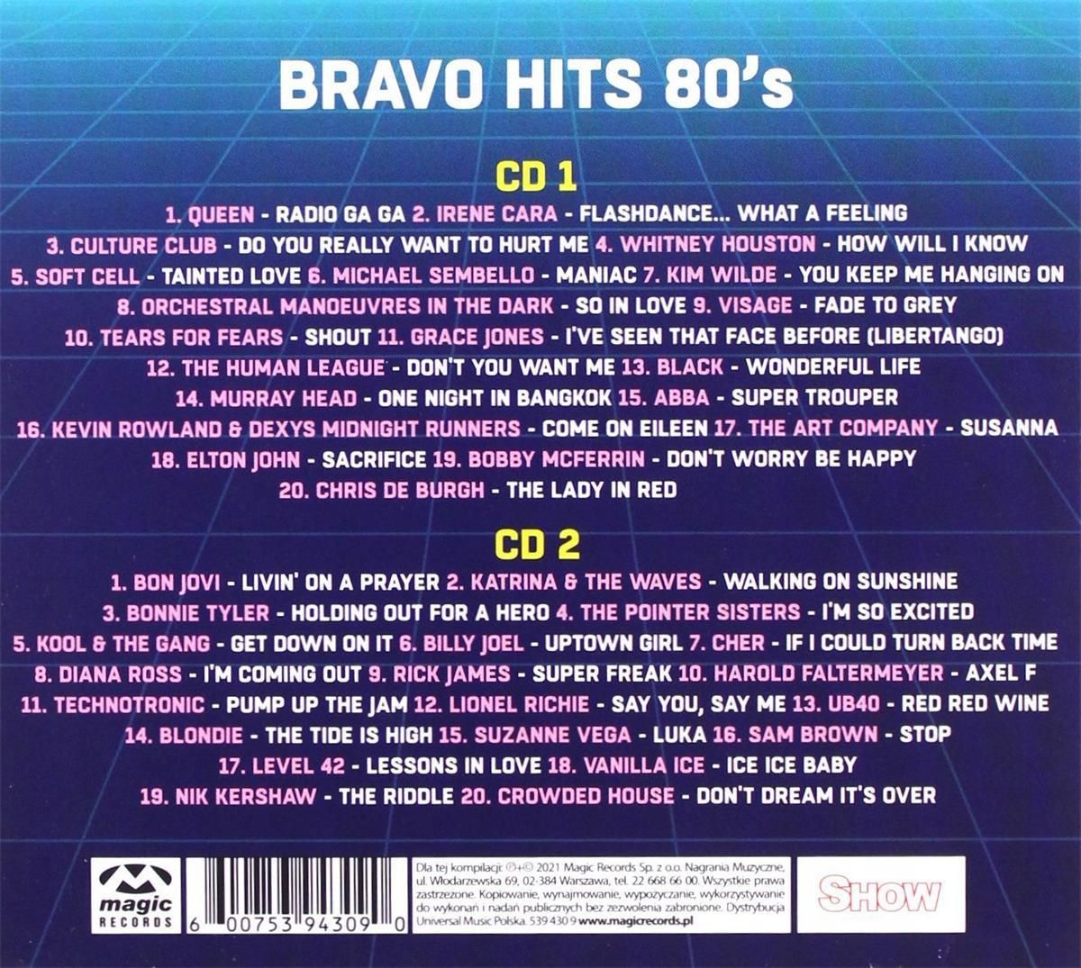 Płyta Kompaktowa Bravo Hits 80s [2CD] - Ceny I Opinie - Ceneo.pl