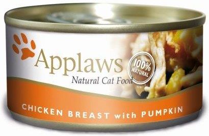 Applaws Cat Tin Chicken Breast With Pumpkin Pierś Z Kurczaka Dynią 12X6X156G
