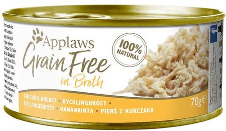 Applaws Cat Tin Grain Free Chicken In Gravy Kurczak W Sosie 12X6X70G