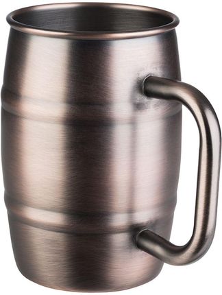 Złoty Widelec Kubek Miedziany Antyczny Do Piwa Beer Mug 0,5 L.