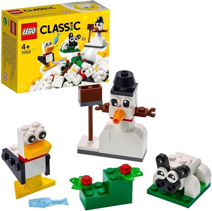 LEGO Classic 11012 Kreatywne Białe Klocki