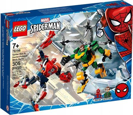 LEGO Marvel 76198 Bitwa mechów Spider-Mana i Doktora
