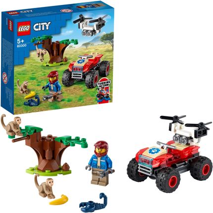 LEGO City 60300 Quad ratowników dzikich zwierząt