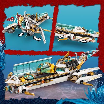 リーフィア　セット LEGO 71756 NINJAGO Water Gift, Ninja Themed Children's Toy for