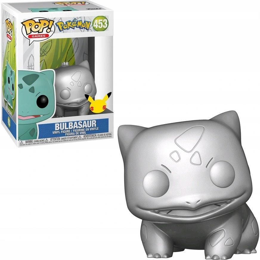 FUNKO FUNKO POKEMON POP BULBASAUR 453 SILVER METALLIC EX - Ceny i