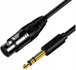 Zdjęcie Kabel Mikrofonowy 3m Xlr Żeński - Jack 6.35 Męski - Sieradz