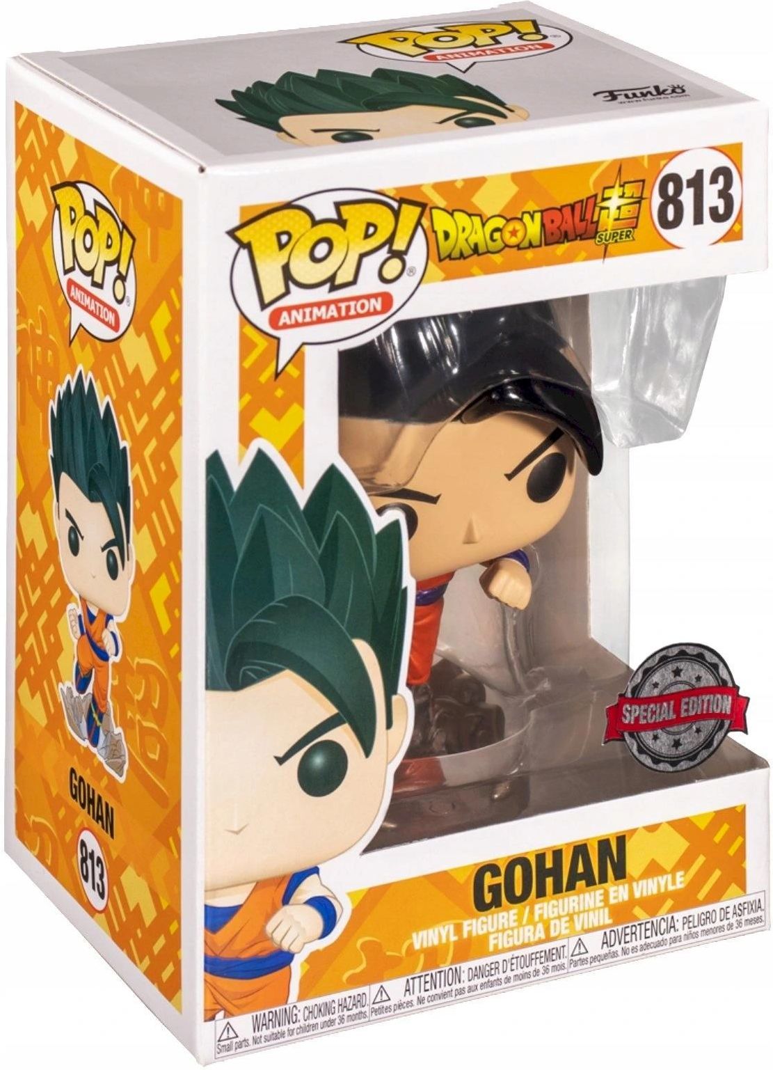 DRAGON BALL SUPER FUNKO POP! GOHAN METALLIC 813 - Ceny i