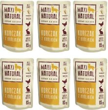 Zdjęcie Maxi Natural Pełnoporcjowa Kurczak Z Królikiem 6X85G - Bukowno