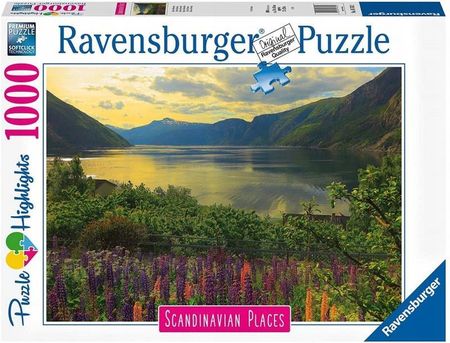 Ravensburger Puzzle 1000El. Skandynawski Krajobraz 2