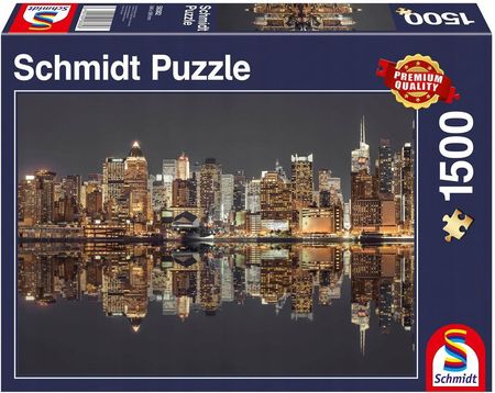 Schmidt Puzzle 1500El. Nowy Jork Nocą