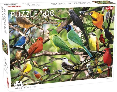 Tactic Puzzle Exotic Birds 500El.