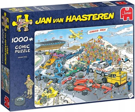 Jumbo G3 Puzzle Jan Van Haasteren Formuła 1 1000El. El