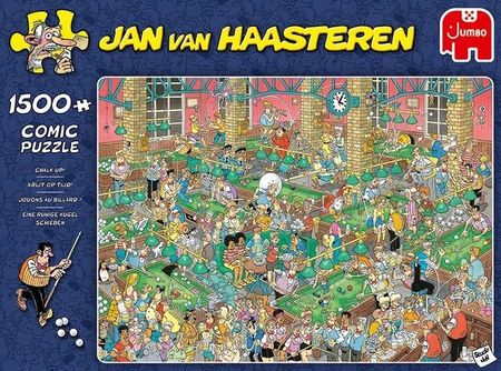 Jumbo Puzzle Jan Van Haasteren Krijt Op Tijd 1500El.
