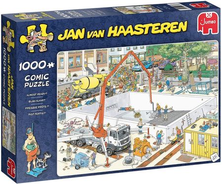 Jumbo Puzzle Jan Van Haasteren Prawie Gotowe 1000El. 