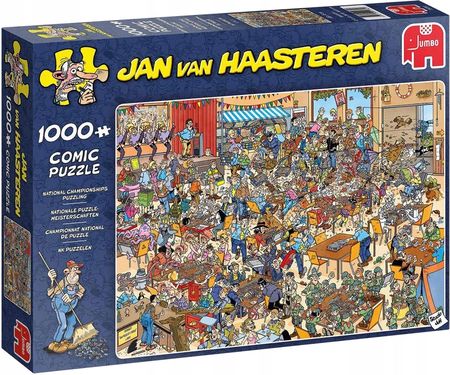 Jumbo Puzzle Jan Van Haasteren 1000El. Układanie Puzzli