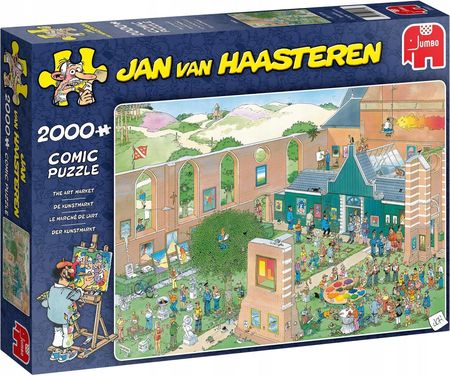 Jumbo Puzzle Jan Van Haasteren 2000El. Wystawa Dzieł