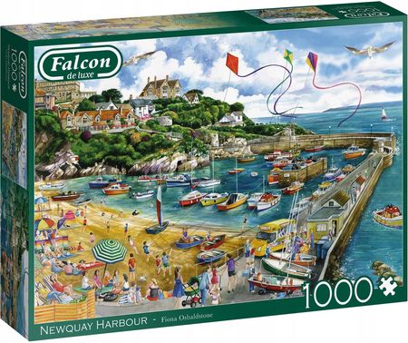 Jumbo Puzzle 1000El.Falcon Przystań W Newquay