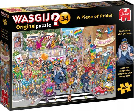 Jumbo Puzzle 1000El. Wasgij Original 34 Odrobina Dumy