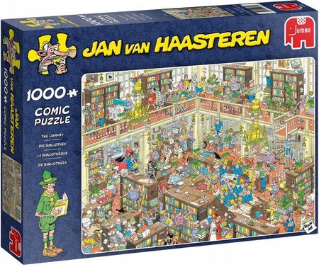 Jumbo Puzzle Jan Van Haasteren De Bibliotheek 1000El.