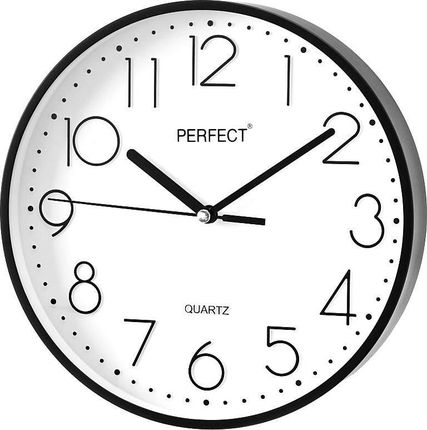 Perfect Fx5814 Zegar Ścienny Wyraźna Tarcza Mechanizm Tykający 22Cm