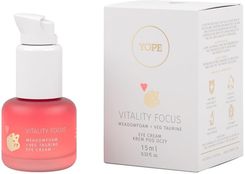 Zdjęcie Yope Face Care Krem Pod Oczy Vitality Focus Piana Łąkowa + Wege Tauryna 15Ml - Cieszanów