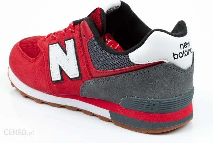 Buty sportowe New Balance [GC574ATG] czerwone