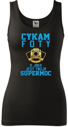 Damski tank top - CYKAM FOTY A JAKA JEST TWOJA SUPERMOC? - Ceny i opinie YIDQ Damski tank top - CYKAM FOTY A JAKA JEST TWOJA SUPERMOC? - Ceny i opinie YIDQ