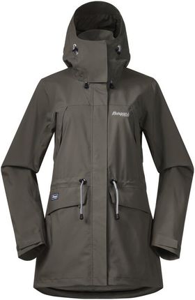 BERGANS BREHEIMEN 2L KURTKA KOBIETY, GREEN MUD/ALUMINIUM2021
