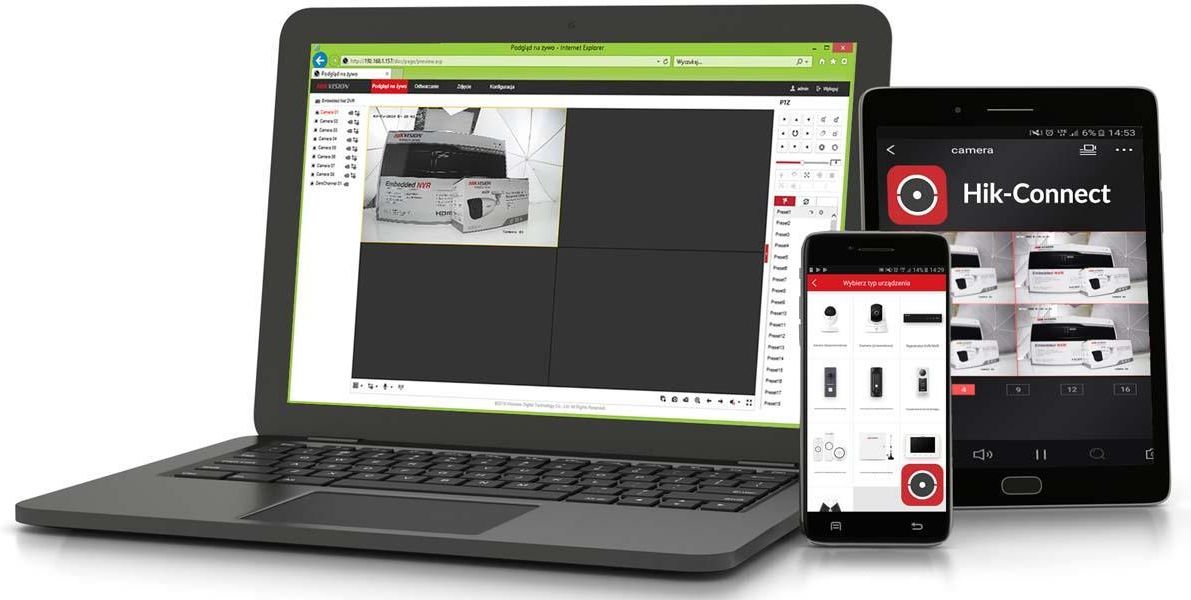 System Kamer Hikvision Hiwatch Nvr Rekordér Hwn-2104Mh-4P 303608012 - zdjęcie 3 System Kamer Hikvision Hiwatch Nvr Rekordér Hwn-2104Mh-4P 303608012