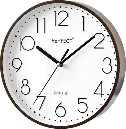 Perfect Fx5814 Zegar Ścienny Wyraźna Tarcza Mechanizm Tykający 22Cm (8423517)