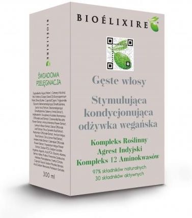 Bioelixire Gęste Włosy Odżywka Wegańska 300 ml