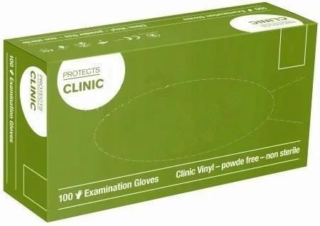 Semper Rękawice Jednorazowe Winylowe Bezpudrowe Protects Clinic Vinyl 100szt. L Szybka