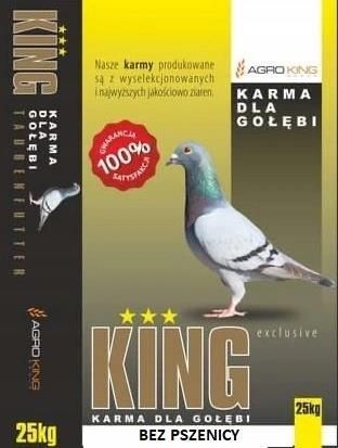 King Karma Dla Gołębi Bez Pszenicy 25Kg