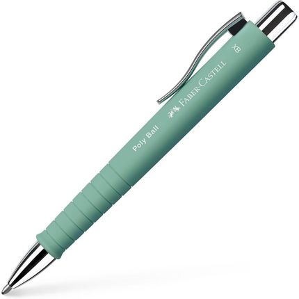 Faber-Catell Długopis Poly Ball XB pastelowy miętowy, Faber-Castell