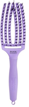 Olivia Garden Fingerbrush Bloom Szczotka Z Włosiem Dzika Średnia Lawenda