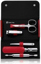 Zwilling Classic Inox Druckknopf-Etui rot 2 zestaw do manicure