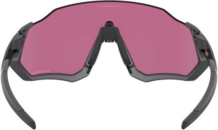Oakley Flight Jacket Matte Steel Prizm Road Jade Oo9401-1537