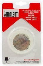 Zdjęcie Bialetti 3 uszczelki do kafetery BIALETTI + sitko aluminiowe 9742 - Brańsk