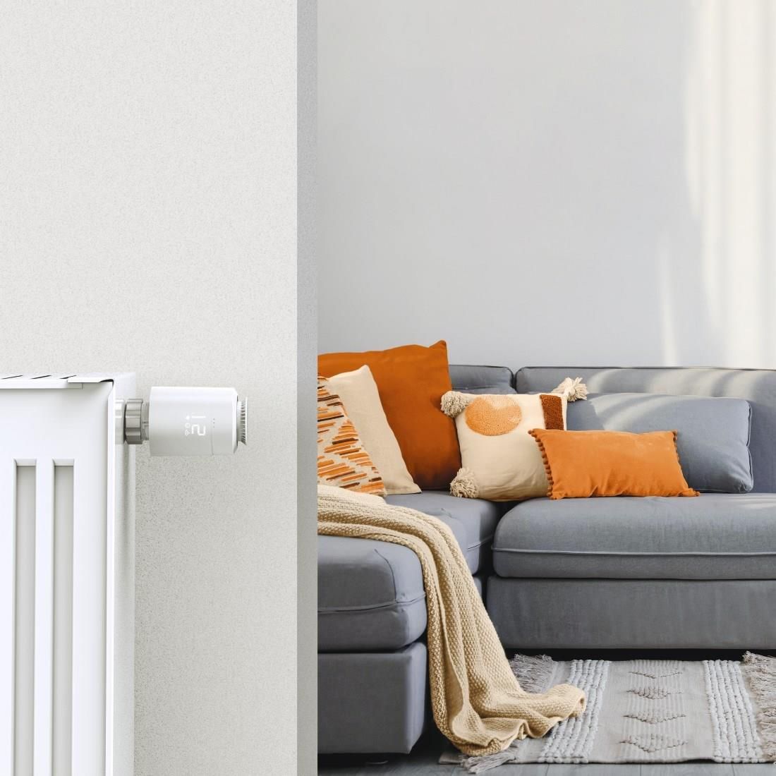 Hama Sterowanie Ogrzewaniem Wifi, 2x Głowica Termostatyczna + Przekaźnik (176593) - zdjęcie 2 Hama Sterowanie Ogrzewaniem Wifi, 2x Głowica Termostatyczna + Przekaźnik (176593)