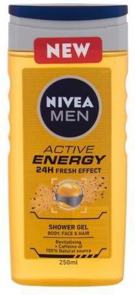 Nivea Men Active Energy żel pod prysznic 250 ml dla mężczyzn