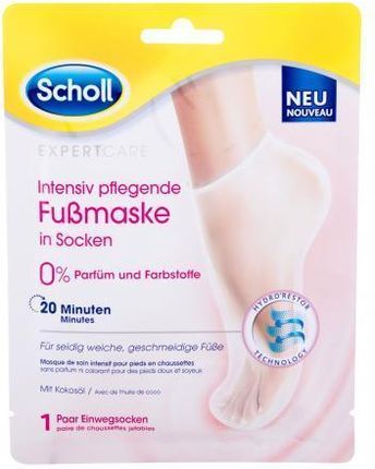 Scholl Expert Care Intensive Nourishing Foot Mask Coconut Oil krem do stóp 