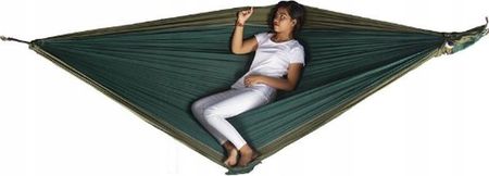 Ticket To The Moon Hamak King Size Hammock Dark Green/Army Green 320X230cm Tmk0524