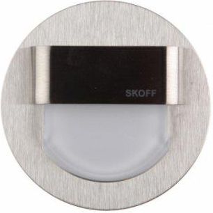 Skoff Oprawa Led 0.8W 10V Ip20 Rueda Szlif Biała 02 01 0158