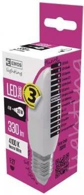 Emos Lighting Żarówka LED Classic candle 4W E27 neutralna biel (1525733405)