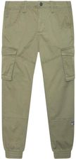 Name It Spodnie Materiałowe Bamgo 13151735 Zielony Regular Fit