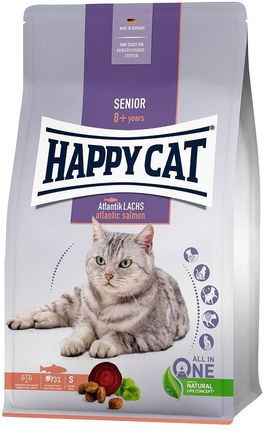 Happy Cat Senior Łosoś Atlantycki 4Kg