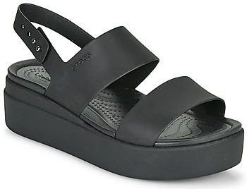 Sandały Crocs  CROCS BROOKLYN LOW WEDGE W