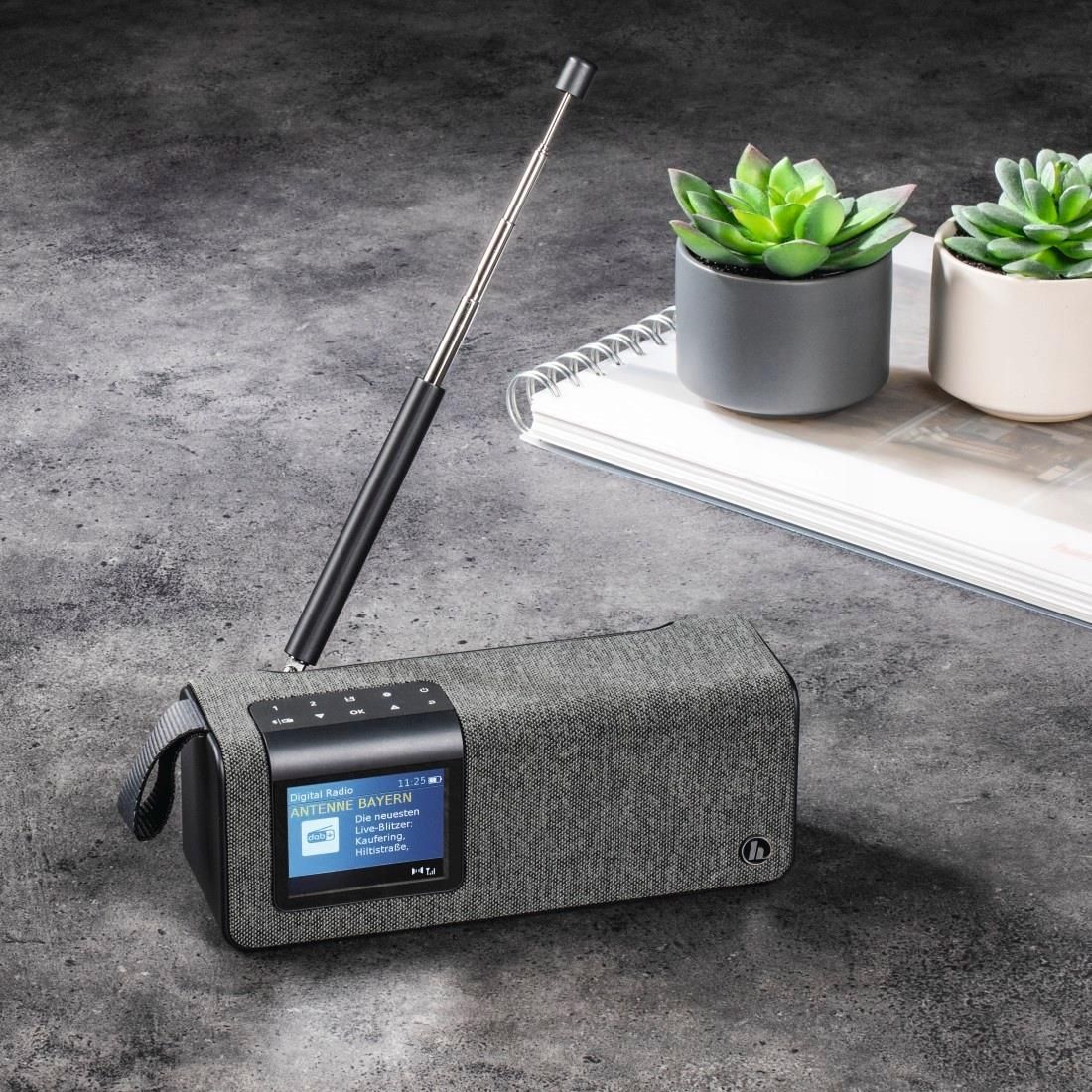 Hama Radio Cyfrowe Przenośne Bluetooth DR200BT (173191)