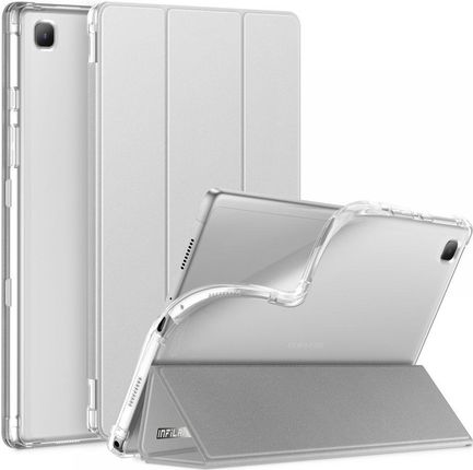 Infiland Smart Stand Galaxy Tab A7 10.4 T500/T505 Silver