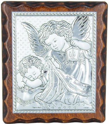 Obrazek na drewnie obraz Anioł Stróż